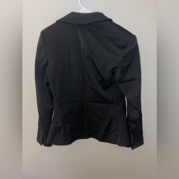Express black editor one button blazer 24” blazer size 6 - Picture 1 of 3